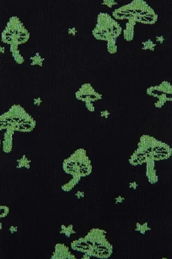 Glowing Shrooms Sock