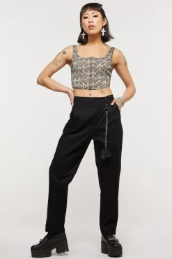 Goth Chain Clip Pants