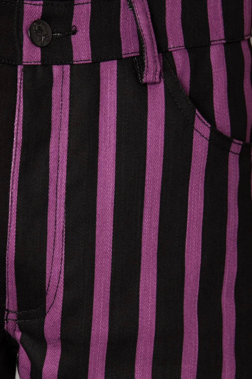Goth Stripe Contrast Short