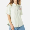 Green Garden Emb Shirt