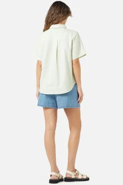 Green Garden Emb Shirt