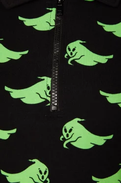 Green Ghost Collar Dress