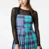 Grinning Tartan Pinafore