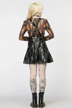 Grunge Pleated Pinny