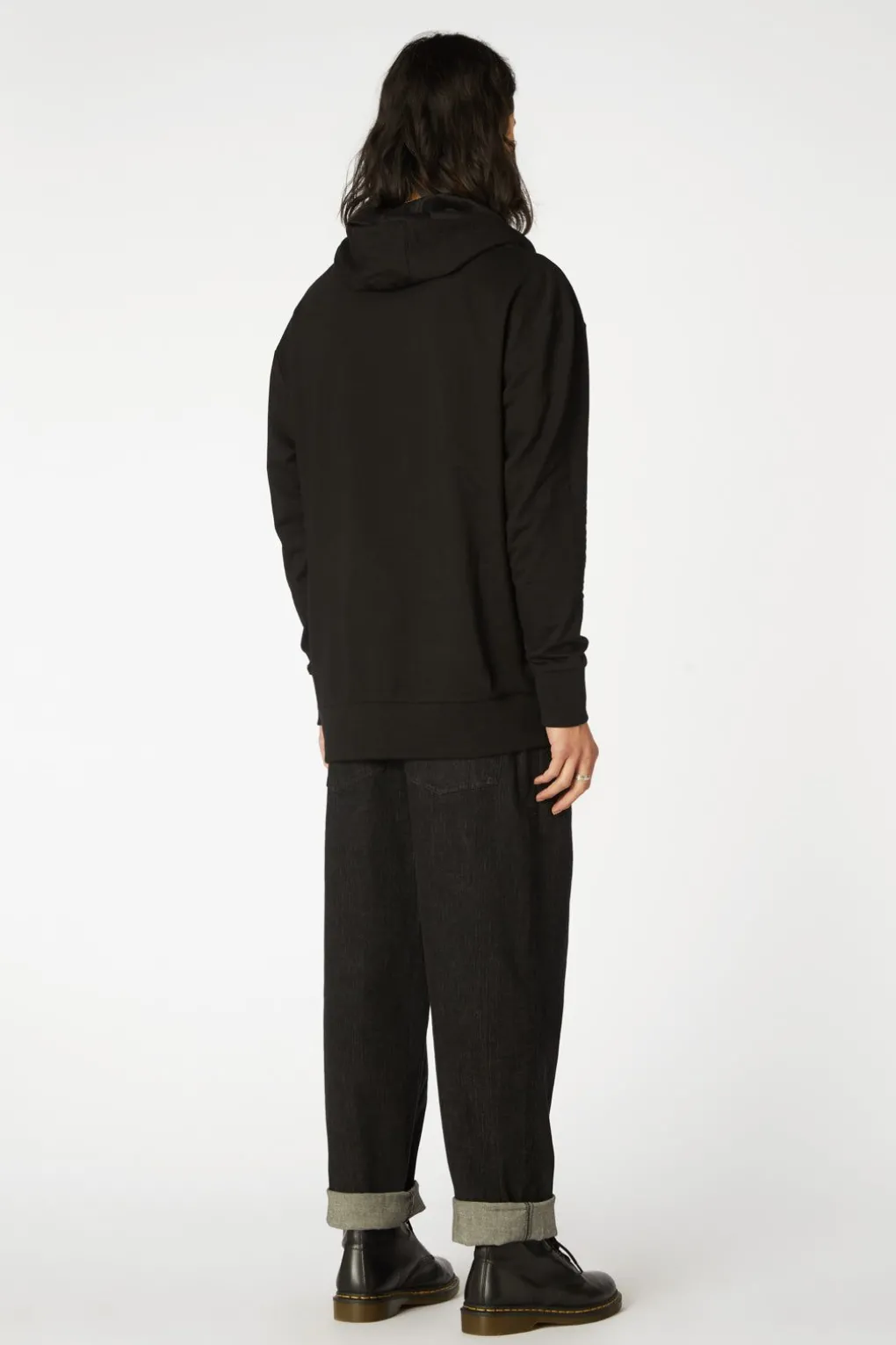 Grunge Printed Hoodie