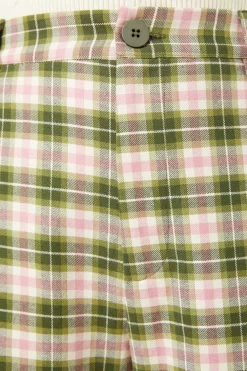 Hazel Check Pant