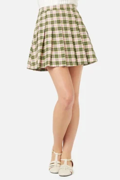 Hazel Check Skirt