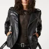 Heart Embossed Pu Jacket