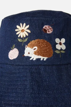 Hedgehog Embroidered Hat