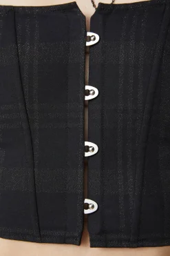 High Society Tartan Corset