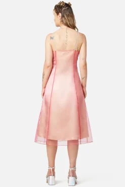 Holographic Sheer Dress