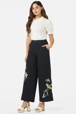 Honey Eater Embroidered Pant