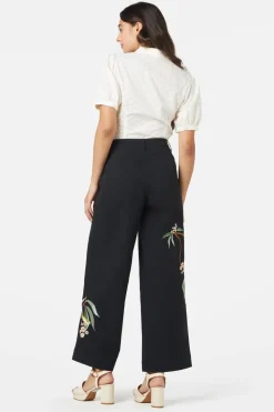 Honey Eater Embroidered Pant