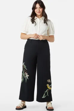 Honey Eater Embroidered Pant