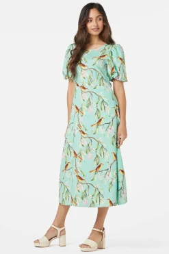 Honey Eater Midi Dress