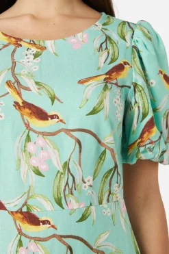 Honey Eater Midi Dress