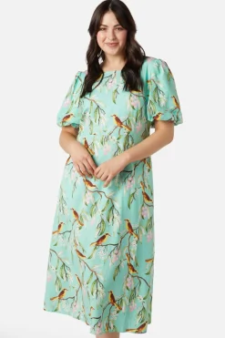Honey Eater Midi Dress
