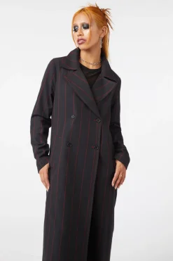 Impossible Things Pin Stripe Coat