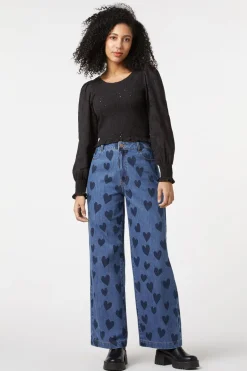 Indigo Hearts Jean