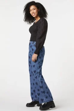Indigo Hearts Jean