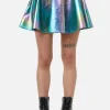 Infrared Pu Circle Skirt