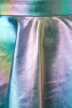 Infrared Pu Circle Skirt