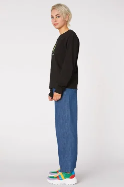 Insect Embroidery Sweater