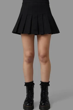 Jaywalker Pleated Miniskirt