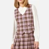 Jeannie Check Vest