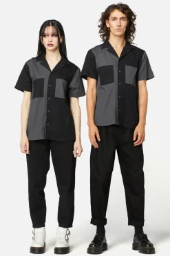 Jeff Split Worn Wash Shirt