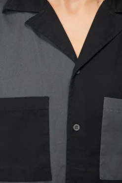 Jeff Split Worn Wash Shirt