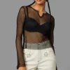 Jenna Mesh Top