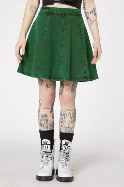 Joyride Acid Wash Mini Skirt