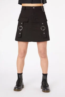 Kira Cargo Twill Mini Skirt