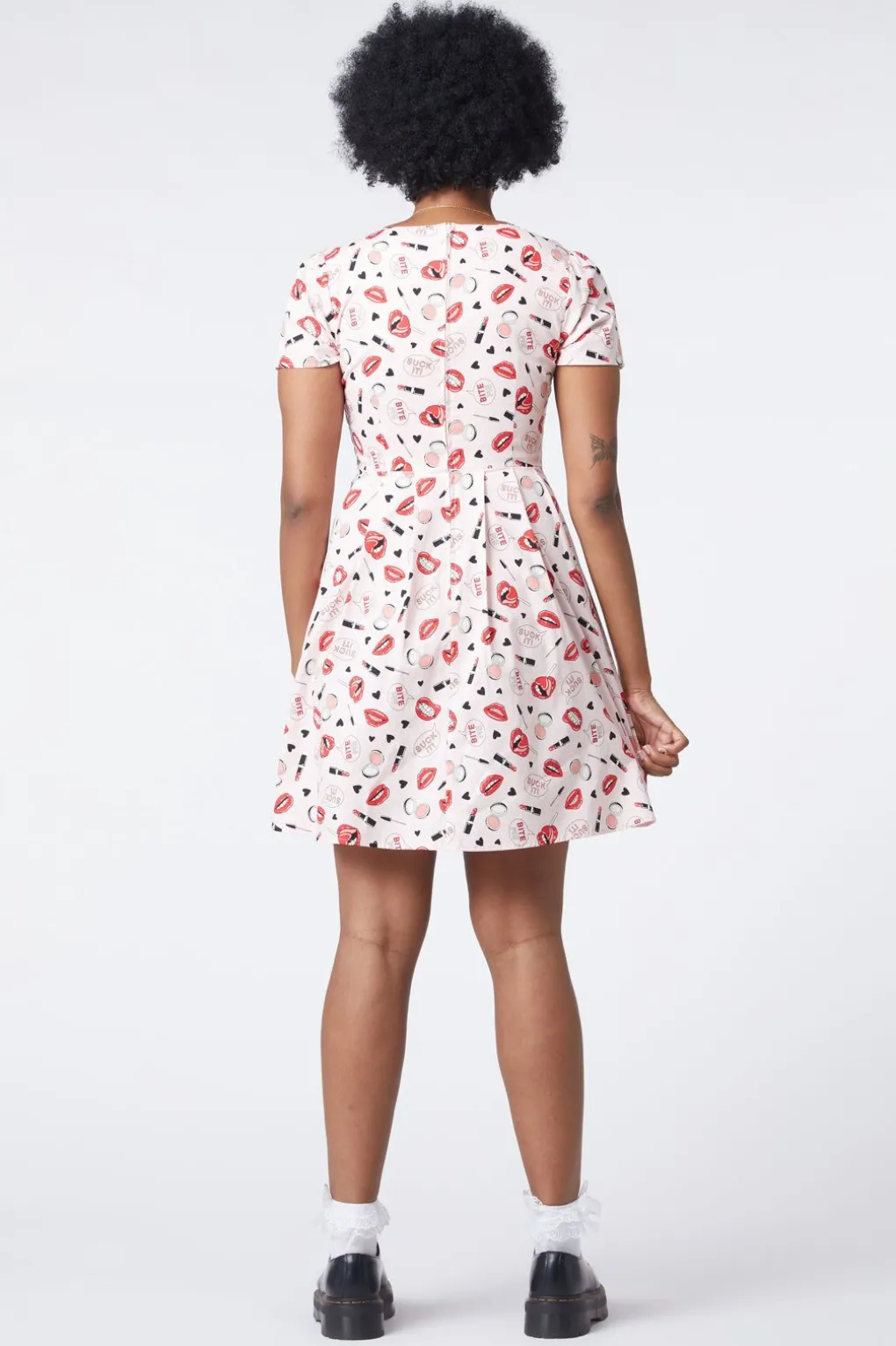 Kiss And Makeup Dress