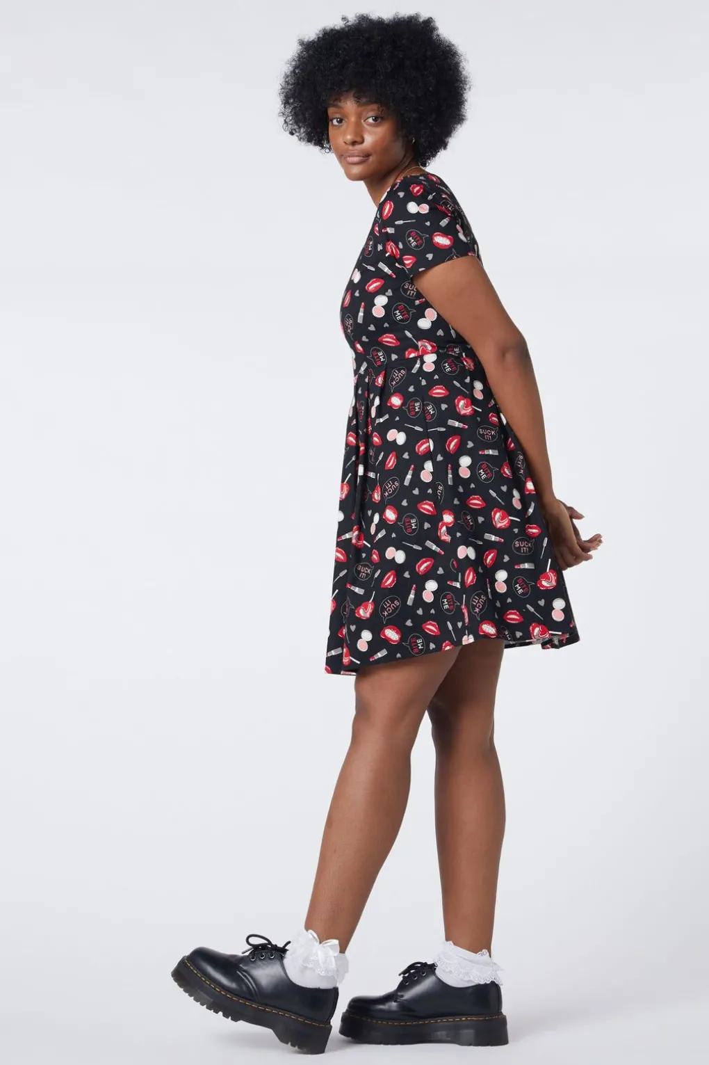 Kiss And Makeup Dress