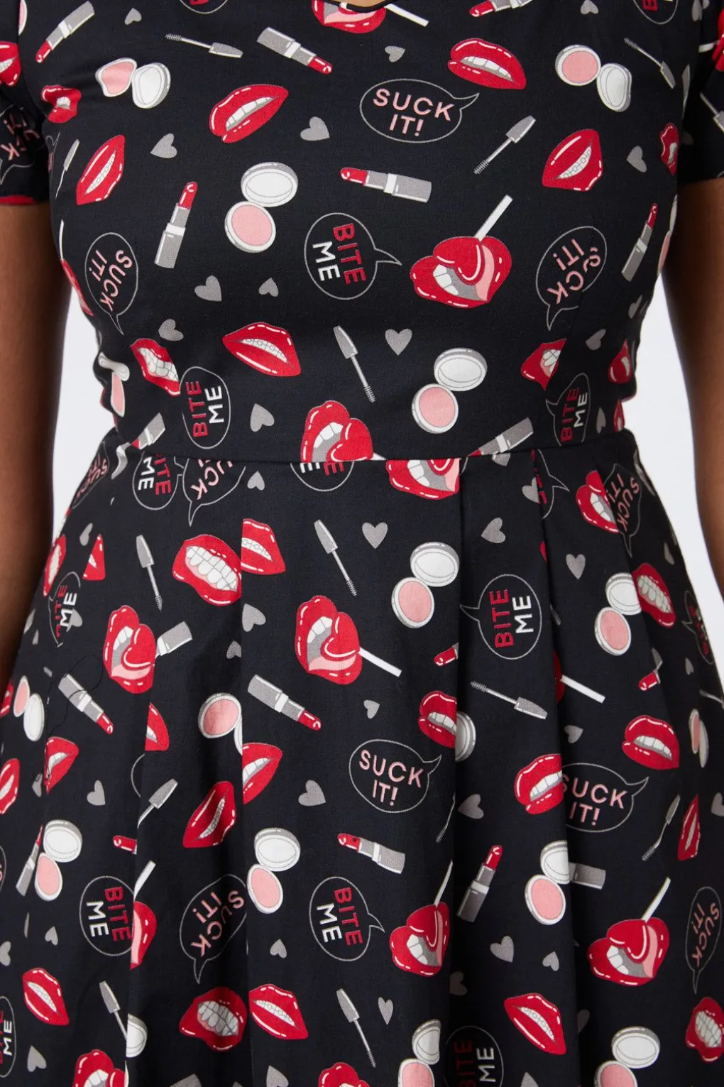 Kiss And Makeup Dress