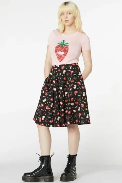 Kiss And Makeup Skirt