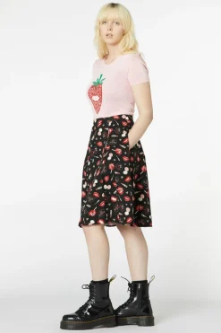 Kiss And Makeup Skirt