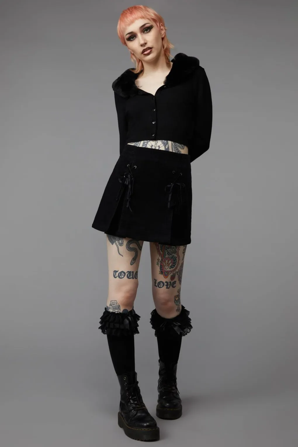 Knee High Ruffle Socks