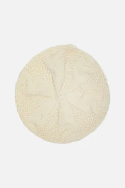 Knitted Cable Beret