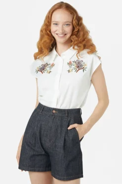 Koala Emb Blouse