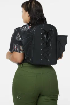 Lace Up Bat Backpack