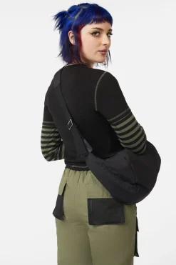 Larger Nylon Sling Bag