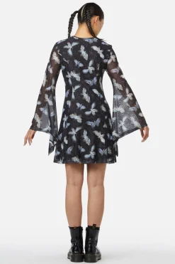 Larvae Mesh Dress
