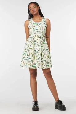Lizard Fam Cotton Dress