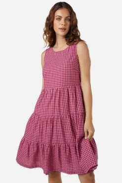 Lola Check Mini Dress