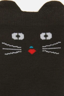 Long Cat Face Socks