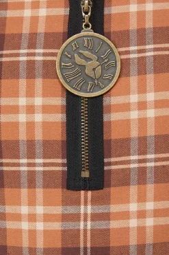 Looking Glass Tartan Pinafore