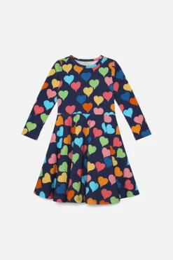 Love Heart Kids Jersey Dress